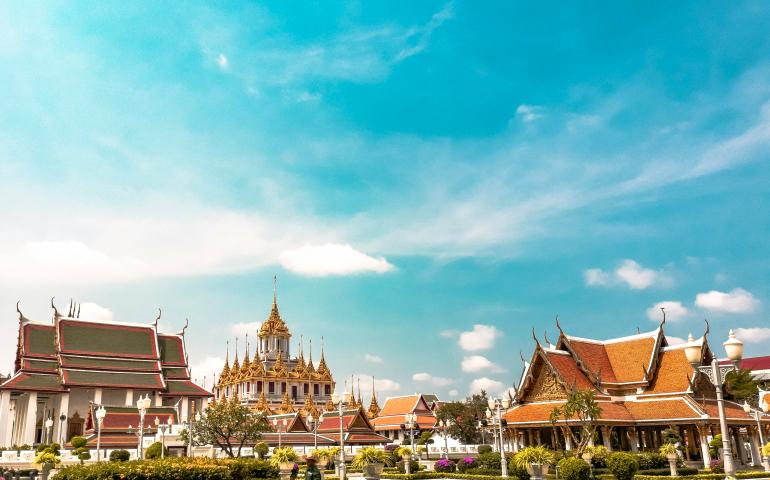 Loha Prasat, Bangkok, Thailand
