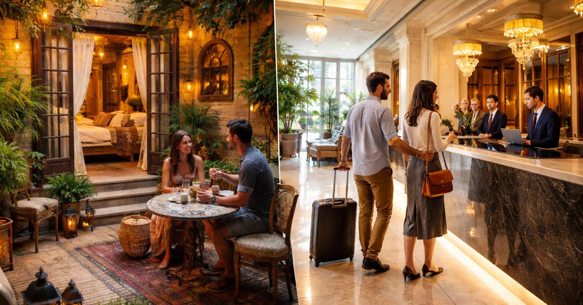 What is a Boutique Hotel? Key Differences Between Boutique Hotels and Traditional Hotels