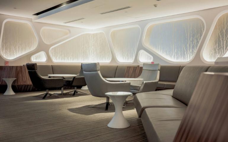 Lounge of Taiwan Taoyuan International Airport