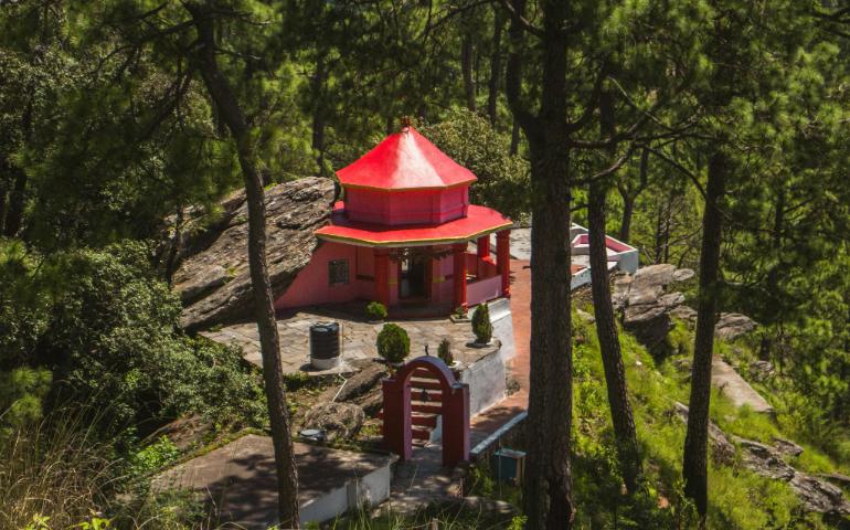 Kasar Devi Temple located near Almora 