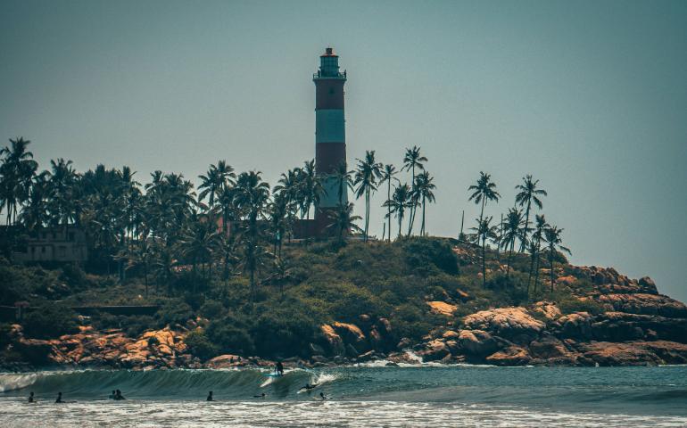 Lighthouse in Kovalam
