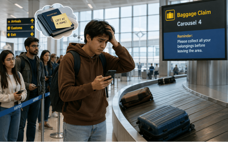 Forgot your documents? Your student flight ticket discounts could disappear.