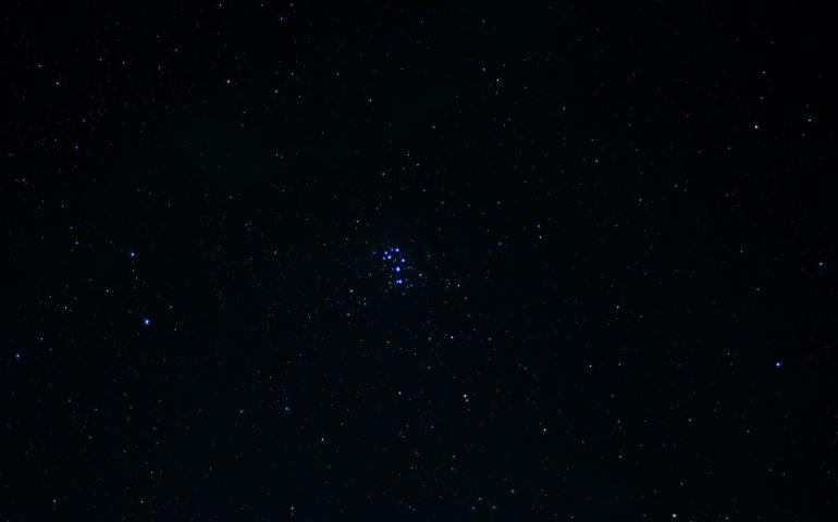 Star cluster observed from Maharashtra, India