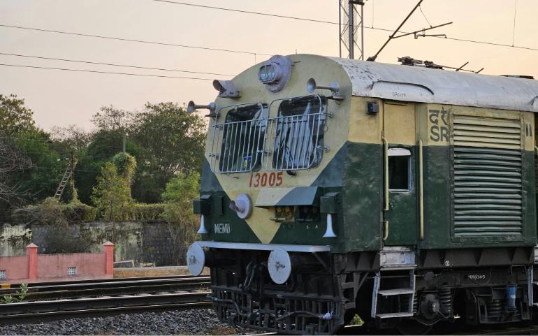 Train on the Tracks