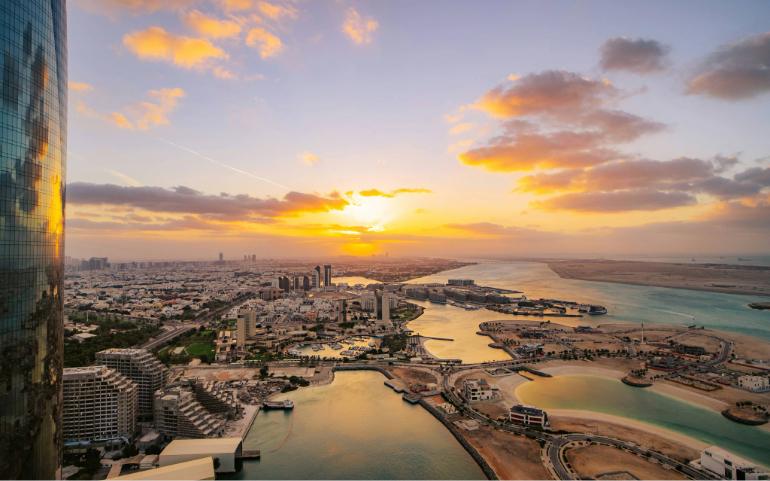 Aerial view of Abu Dhabi 
Image Credit: Gamze Teoman/Unsplash