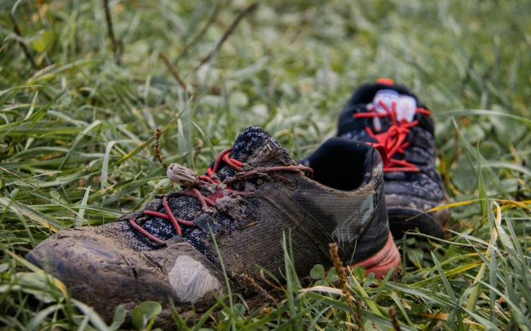 Dirty shoes