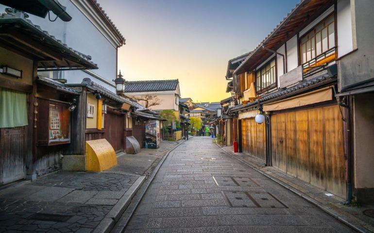 Old town Kyoto, Higashiyama District, Japan