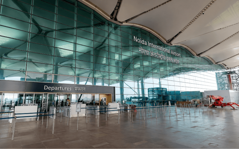 Noida Airport AI-Generated Image