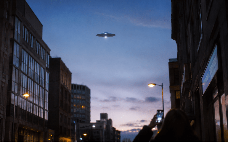 UFOO Spotting (AI-generated image for representational purposes)