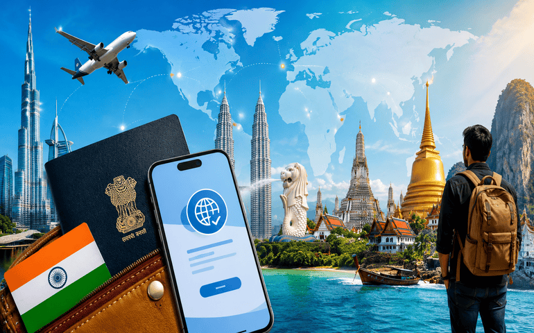 A man, a passport and a phone