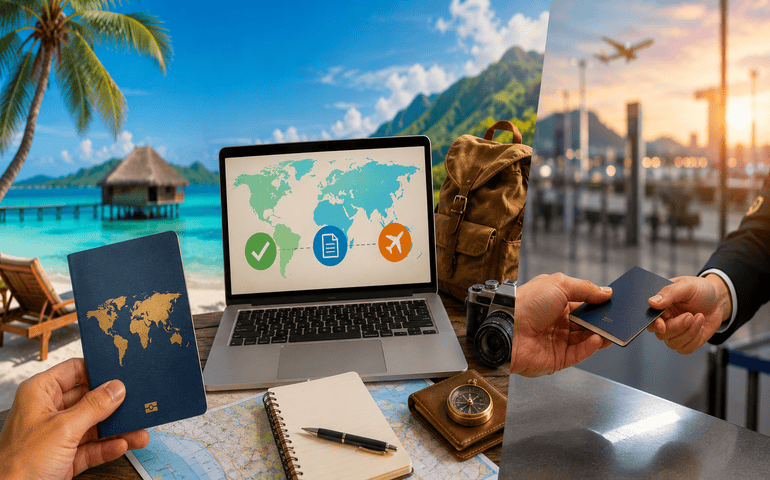 How to apply for a visa online