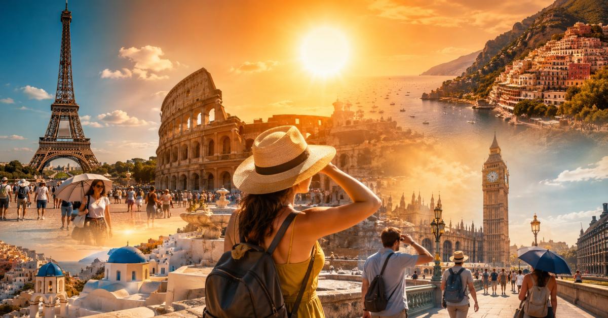 Europe Heatwave Alert: 7 Iconic Tourist Destinations Battling Extreme Conditions