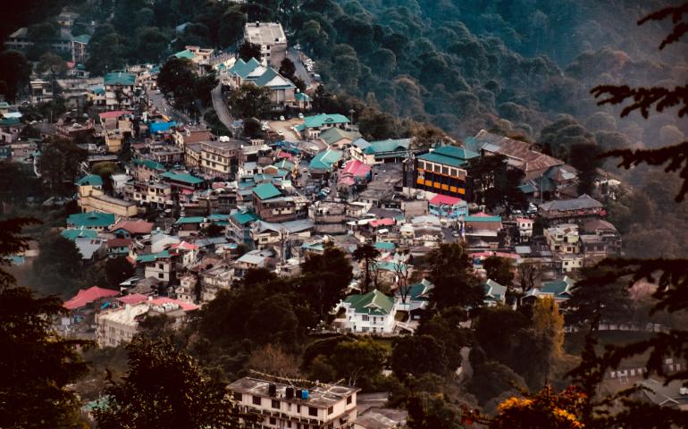 City view from Mcleodganj