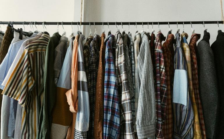 Eco-friendly wardrobe 
