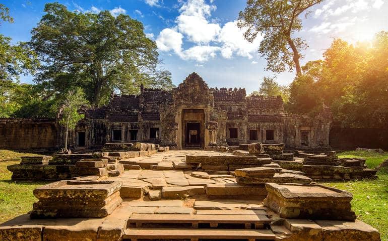 Angkor Wat Temple, Siem Reap in Cambodia