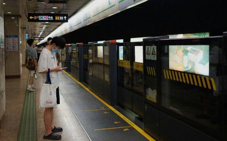 Train station in Shanghai