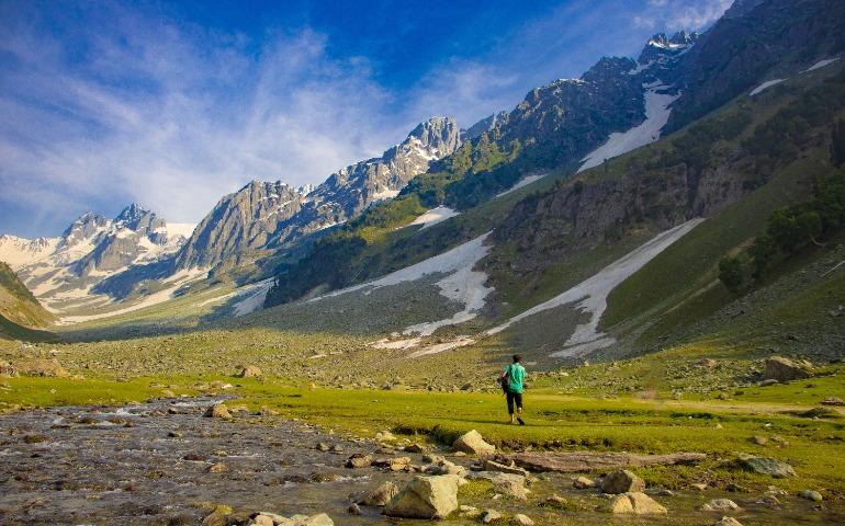 Stunning Mountainous Landscape of Sonamarg, Kashmir
