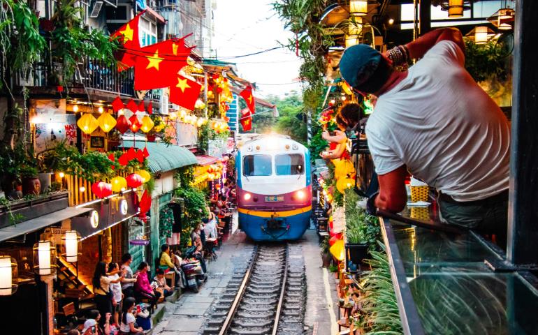 Hanoi Train Street

