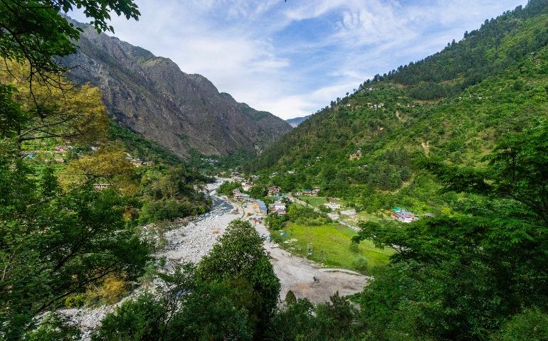 Tirthan Valley after rains

