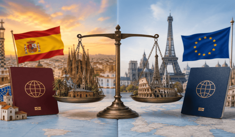 Spain Visa vs Other Schengen Visas