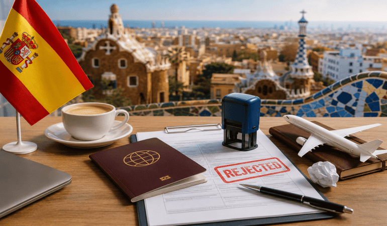 Spain Visa Rejection Reasons