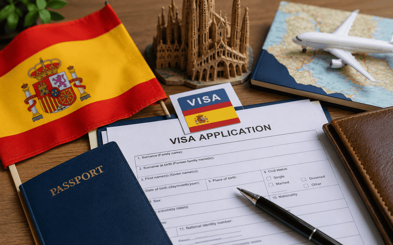 Spain Visa Application 
