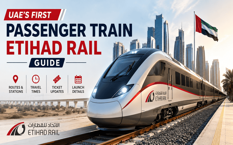 UAE's First Passenger Train