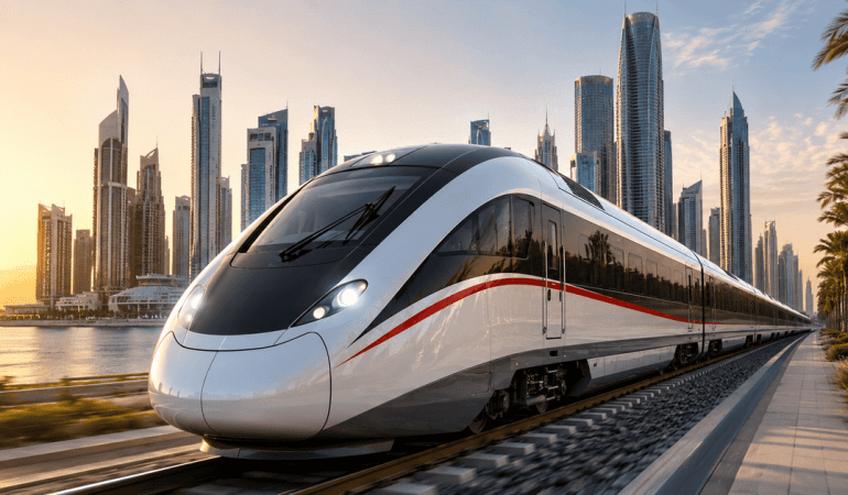 UAE's First Passenger Train: Etihad Rail Guide