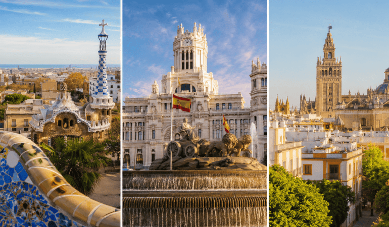 Best Areas to Stay in Spain: Barcelona, Madrid & Seville
