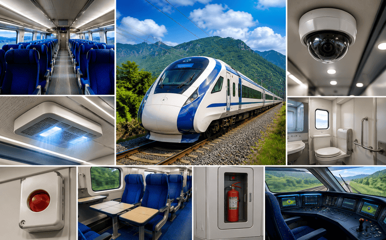 Vande Bharat trains feature