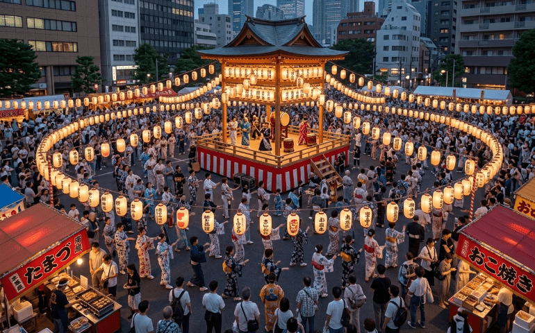 Obon celebrations in Tokyo
AI-generated image for representational purposes