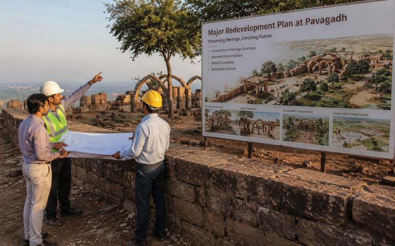 Major Redevelopment Plan at Pavagadh