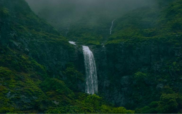Waterfall in Tamhini Ghat