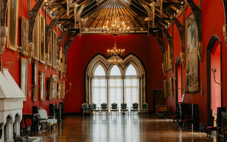 Inside Kilkenny Castle