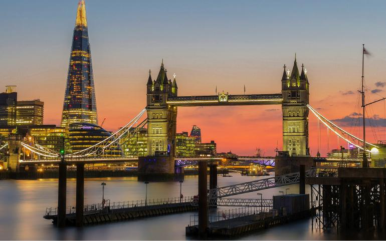 Tower Bridge sunset