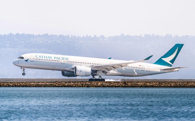 Cathay Pacific Airplane