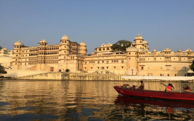 Boat ride in Udaipur