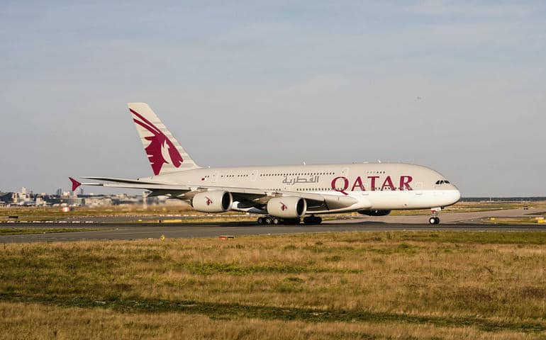Qatari Airbus A380
