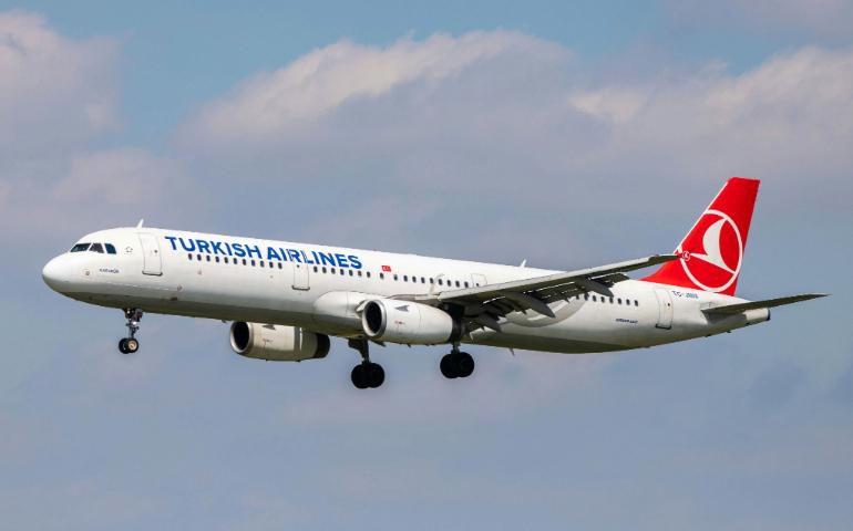 Turkish Airlines final approach