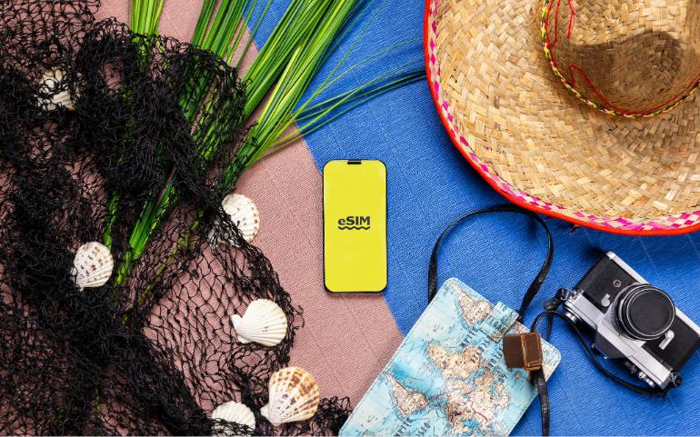 
eSIM technology for traveling