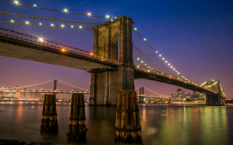 Brooklyn Bridge, New York, United States

