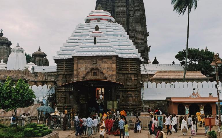 View of the historic Jagannath Temple