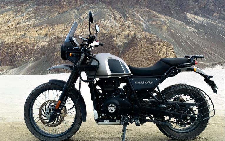 Royal Enfield Himalayan motorbike