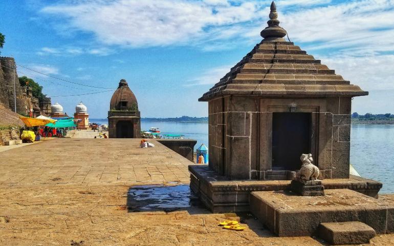 Temple in Maheshwar