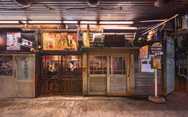 A Samurai themed restaurant in Tokyo