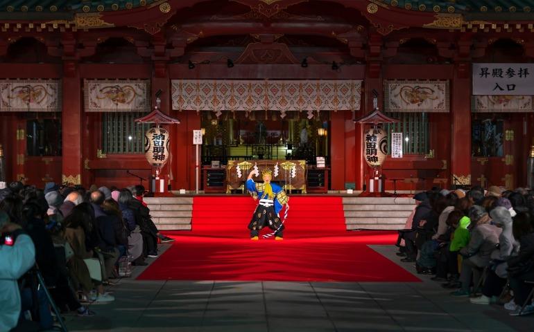 A Kabuki performance 