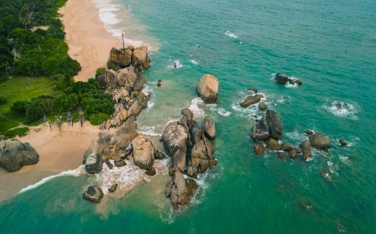 Beach in Sri Lanka