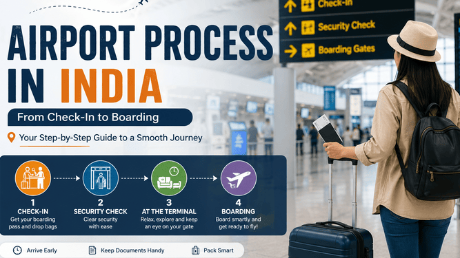 Step-By-Step Airport Process
Image Generated - AI