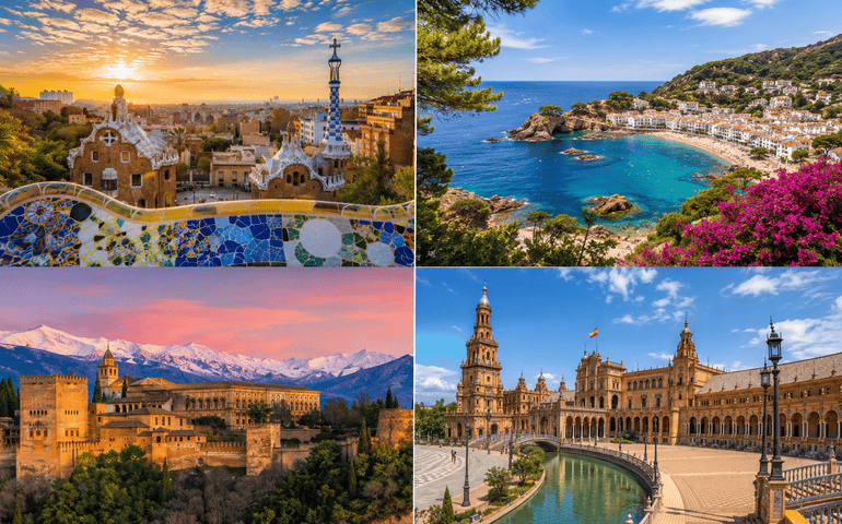 Difference in Summer and Winter seasons in Spain