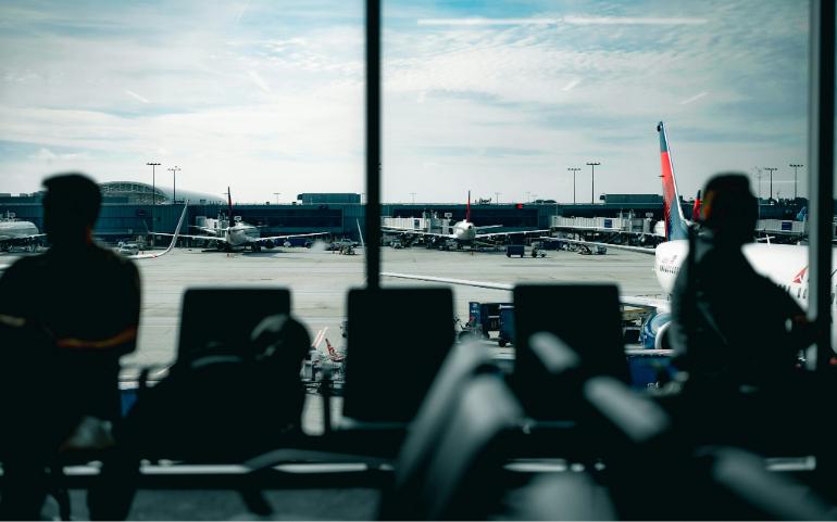 Passengers waiting at the airport before their flight
Image Generated - Bennie Bates/Unsplash